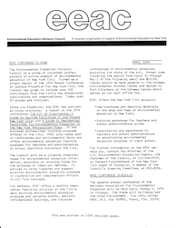 EEAC Newsletter April 1978