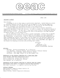 EEAC Newsletter April 1980