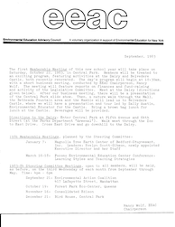 EEAC Newsletter September 1983