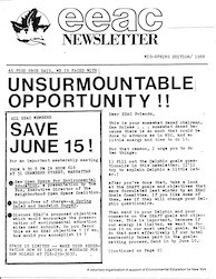 EEAC Newsletter Mid-Spring 1988