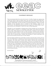 EEAC Newsletter Summer 1992