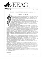 EEAC Newsletter Spring 1995