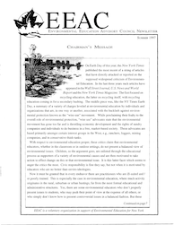 EEAC Newsletter Summer 1997