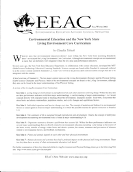 EEAC Newsletter Fall/Winter 2002