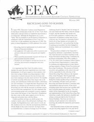 Newsletter Winter 1995