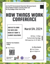 How Things Work Conference flyer