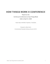 Report HTW 3 Conference