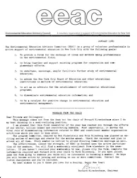 EEAC Newsletter January 1980