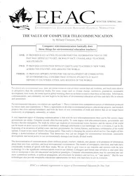 EEAC Newsletter Winter/Spring 2001